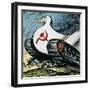 Korean War: Cartoon, 1950-Daniel R. Fitzpatrick-Framed Premium Giclee Print