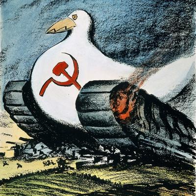 Korean War Cartoon 1950 Giclee Print Daniel R Fitzpatrick Allposters Com