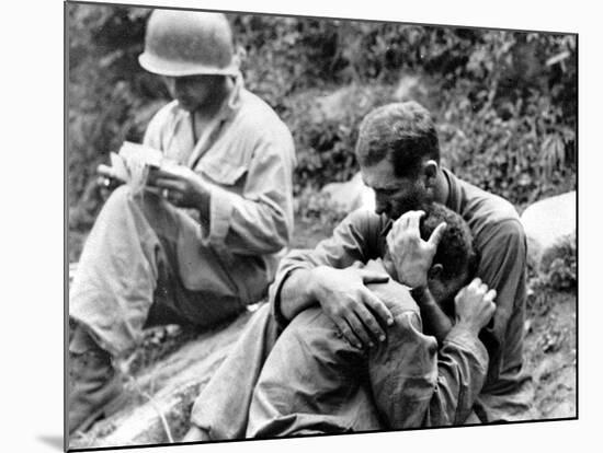 Korean War Casualties-Al Chang-Mounted Photographic Print