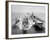 Korean War: Ship Refueling-null-Framed Photographic Print