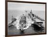 Korean War: Ship Refueling-null-Framed Photographic Print