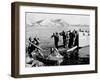 Korean War U.S. Land at Pohang-Associated Press-Framed Photographic Print