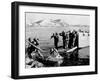 Korean War U.S. Land at Pohang-Associated Press-Framed Photographic Print