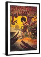 Koringa, La Femme Fakir-null-Framed Art Print