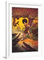 Koringa, La Femme Fakir-null-Framed Art Print