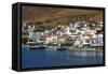 Korissia Harbour, Kea Island, Cyclades, Greek Islands, Greece, Europe-Tuul-Framed Stretched Canvas