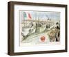 Korrigan, French Navy Submarine, 1906-null-Framed Giclee Print