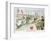 Korrigan, French Navy Submarine, 1906-null-Framed Giclee Print