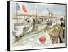 Korrigan, French Navy Submarine, 1906-null-Framed Stretched Canvas