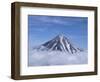 Koryaksky Volcano, 3456M High, Conical Andesite Volcano, Kamchatka, East Siberia, Russia-Anthony Waltham-Framed Photographic Print