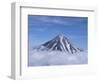 Koryaksky Volcano, 3456M High, Conical Andesite Volcano, Kamchatka, East Siberia, Russia-Anthony Waltham-Framed Photographic Print