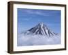 Koryaksky Volcano, 3456M High, Conical Andesite Volcano, Kamchatka, East Siberia, Russia-Anthony Waltham-Framed Photographic Print