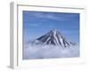 Koryaksky Volcano, 3456M High, Conical Andesite Volcano, Kamchatka, East Siberia, Russia-Anthony Waltham-Framed Photographic Print