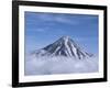 Koryaksky Volcano, 3456M High, Conical Andesite Volcano, Kamchatka, East Siberia, Russia-Anthony Waltham-Framed Photographic Print