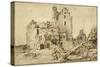 Kostverloren Castle in Decay, 1652-57-Rembrandt van Rijn-Stretched Canvas