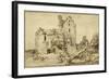 Kostverloren Castle in Decay, 1652-57-Rembrandt van Rijn-Framed Giclee Print