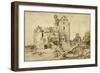 Kostverloren Castle in Decay, 1652-57-Rembrandt van Rijn-Framed Giclee Print