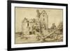 Kostverloren Castle in Decay, 1652-57-Rembrandt van Rijn-Framed Giclee Print