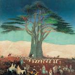 Pilgrimage To the Cedars of Lebanon-Kosztka Tivadar Csontváry-Framed Stretched Canvas