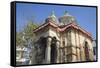 Kotilingeshwar Mahadev Temple, Durbar Square, UNESCO World Heritage Site, Kathmandu, Nepal, Asia-Ian Trower-Framed Stretched Canvas