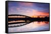 Kotlarski Bridge, Cracow, Poland-dziewul-Framed Stretched Canvas