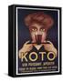 Koto-Vintage Apple Collection-Framed Stretched Canvas