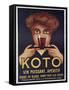 Koto-Vintage Apple Collection-Framed Stretched Canvas