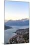 Kotor at Dawn, Bay of Kotor, UNESCO World Heritage Site, Montenegro, Europe-Charlie Harding-Mounted Photographic Print