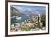 Kotor Bay and Bell Tower of Our Lady of Salvation, Montenegro-ollirg-Framed Photographic Print