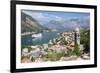 Kotor Bay and Bell Tower of Our Lady of Salvation, Montenegro-ollirg-Framed Photographic Print