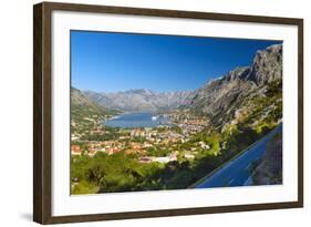 Kotor, Bay of Kotor, UNESCO World Heritage Site, Montenegro, Europe-Alan Copson-Framed Photographic Print