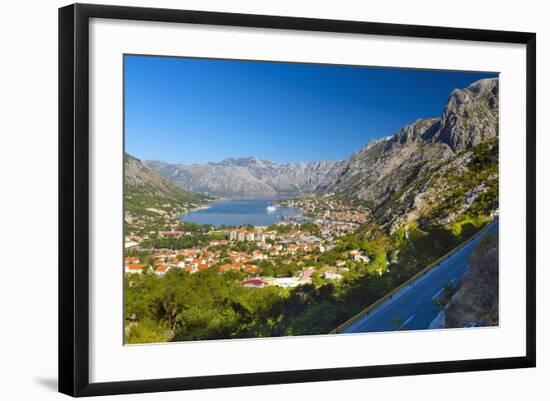 Kotor, Bay of Kotor, UNESCO World Heritage Site, Montenegro, Europe-Alan Copson-Framed Photographic Print