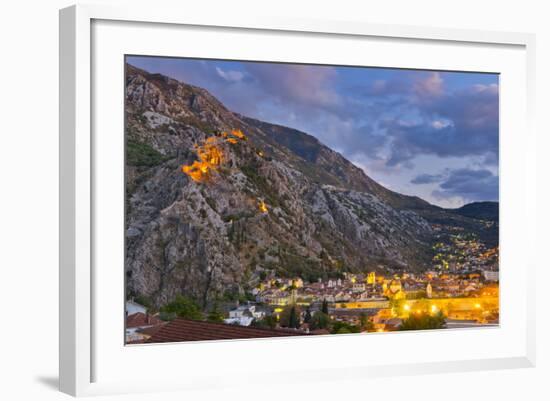 Kotor, Bay of Kotor, UNESCO World Heritage Site, Montenegro, Europe-Alan Copson-Framed Photographic Print