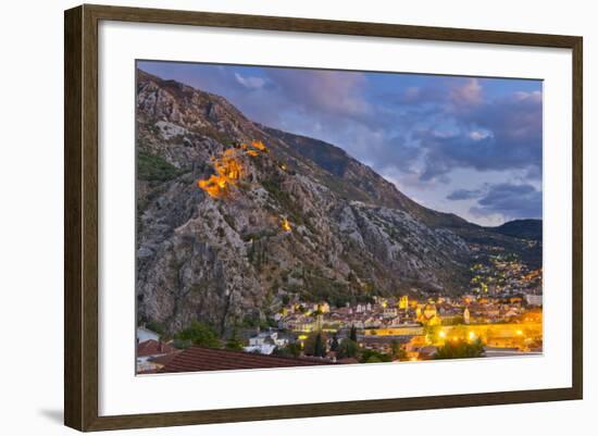 Kotor, Bay of Kotor, UNESCO World Heritage Site, Montenegro, Europe-Alan Copson-Framed Photographic Print