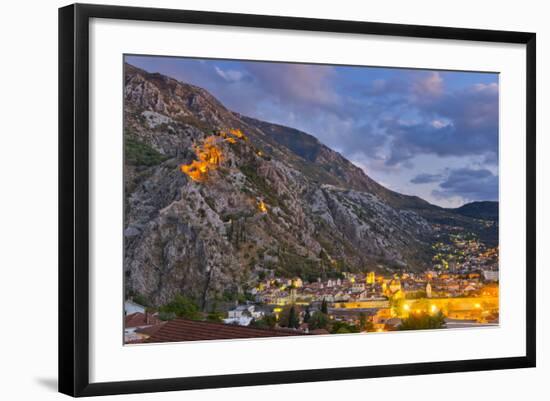 Kotor, Bay of Kotor, UNESCO World Heritage Site, Montenegro, Europe-Alan Copson-Framed Photographic Print