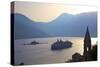 Kotor Bay, UNESCO World Heritage Site, Viewed from Perast, Montenegro, Europe-Neil Farrin-Stretched Canvas
