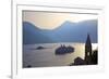 Kotor Bay, UNESCO World Heritage Site, Viewed from Perast, Montenegro, Europe-Neil Farrin-Framed Photographic Print