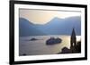 Kotor Bay, UNESCO World Heritage Site, Viewed from Perast, Montenegro, Europe-Neil Farrin-Framed Photographic Print