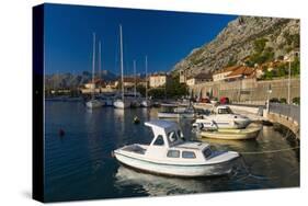 Kotor Marina, Kotor, Bay of Kotor, Montenegro, Europe-Alan Copson-Stretched Canvas