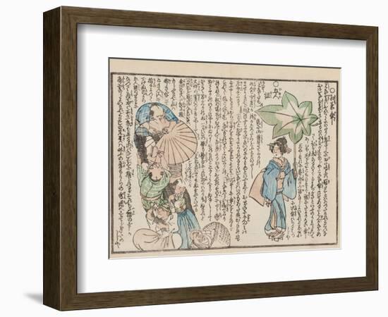 Kotowaza Heso No Yadogae-Ikkado Hansui-Framed Giclee Print