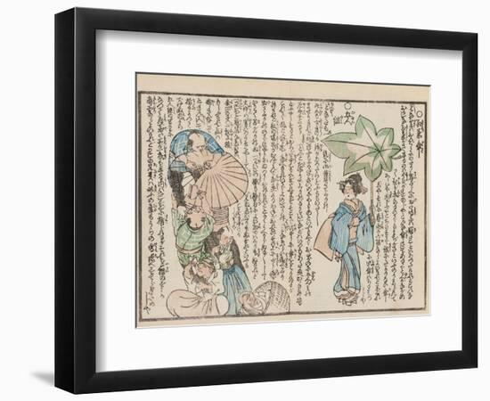 Kotowaza Heso No Yadogae-Ikkado Hansui-Framed Giclee Print