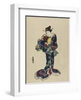 Kotsuzumi-Toyokuni-Framed Giclee Print