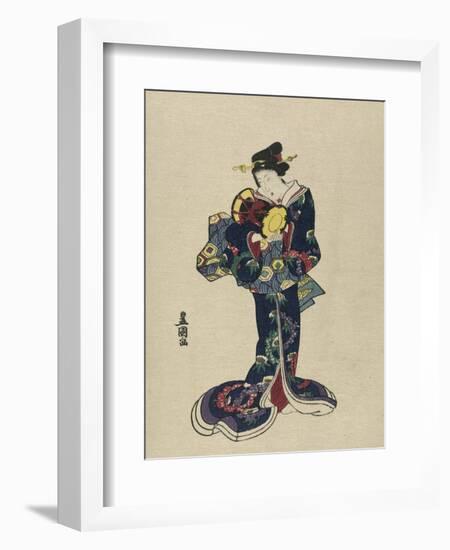 Kotsuzumi-Toyokuni-Framed Giclee Print