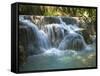Kouang Si Waterfall and Pools, Near Luang Prabang, Laos, Indochina, Southeast Asia, Asia-Richard Maschmeyer-Framed Stretched Canvas
