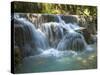 Kouang Si Waterfall and Pools, Near Luang Prabang, Laos, Indochina, Southeast Asia, Asia-Richard Maschmeyer-Stretched Canvas