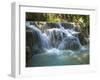 Kouang Si Waterfall and Pools, Near Luang Prabang, Laos, Indochina, Southeast Asia, Asia-Richard Maschmeyer-Framed Photographic Print