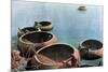 Kouffehs on the Euphrates River, C1890-Gillot-Mounted Giclee Print