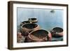 Kouffehs on the Euphrates River, C1890-Gillot-Framed Giclee Print