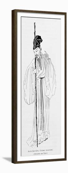 Kouo-Chou-King, Famous Astronomer During Yuan Dynasty-Alphonse Hubrecht-Framed Giclee Print