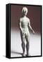 Kouros in Bronze, from Castellina in Chianti-null-Framed Stretched Canvas